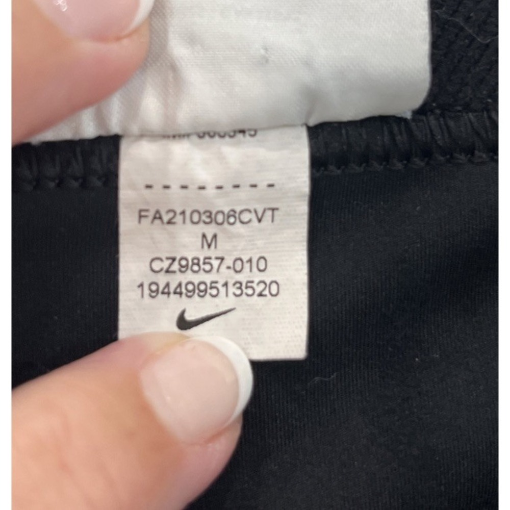 Nike Pro Dri-Fit Compression Spandex Shorts 3" Inseam Black Gym Women's Medium - Picture 4 of 5